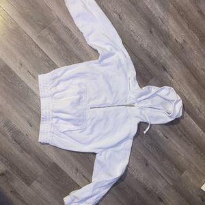 White hoodie